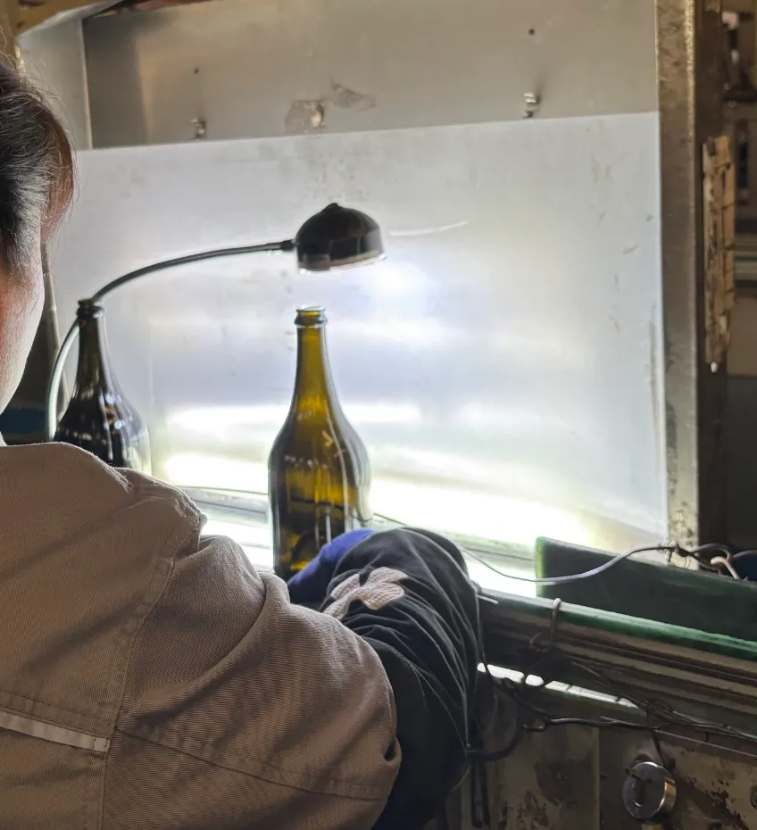 glass bottle visual inspection